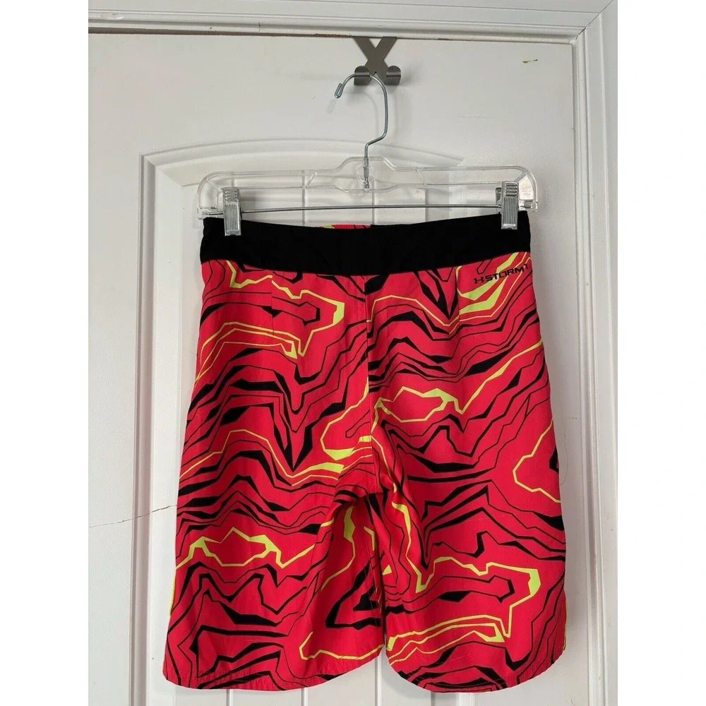Under Armour Loose Heat Gear Board Shorts Swimming Men Size 25